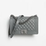 Boy Chanel Handbag Dark Gray