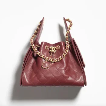 Chanel 25 Small Handbag Burgundy