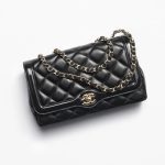 Chanel Flap Bag Black Lambskin