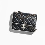 Chanel Flap Bag Black White