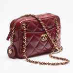 Chanel Mini Camera Case Burgundy