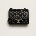 Chanel Mini Classic Handbag Black