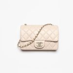 Chanel Mini Flap Bag Light Beige