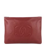Timeless CC Caviar Leather Pouch