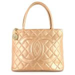 Medallion Lambskin Tote Bag