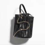 Chanel Small Bucket Bag Black